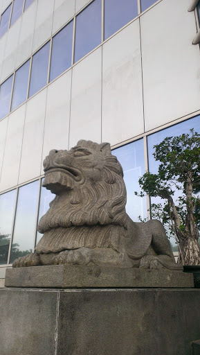 国际银行门口石狮