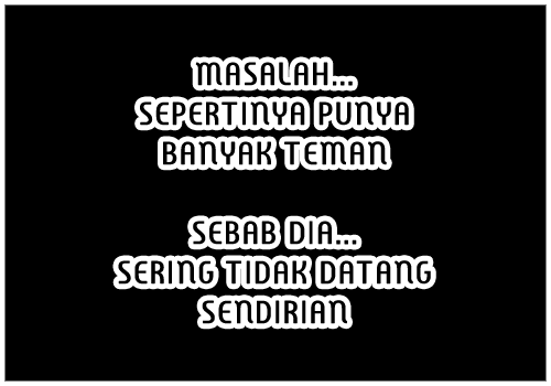 teman masalah