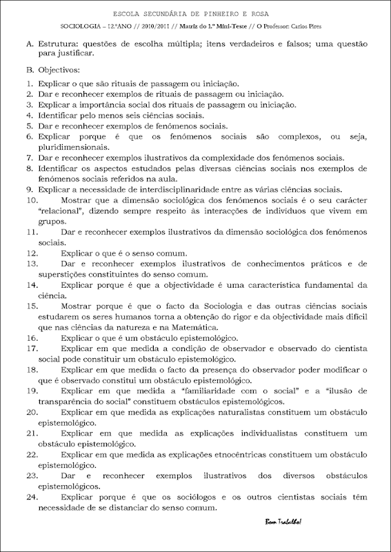 matriz 1º miniteste sociologia