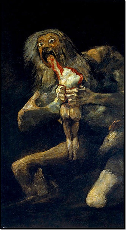 Saturno devorando a sus hijos Saturno devorando a sus hijos