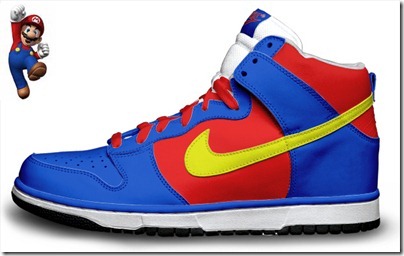 nike dunk super mario