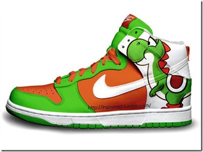 nike dunk super mario
