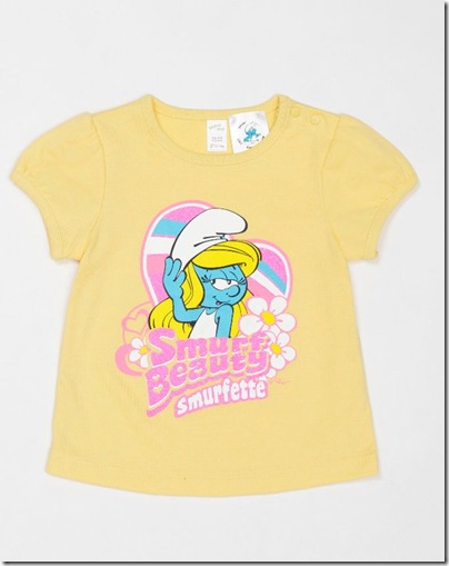 Baby Smurf Print Shirt 04 - HKD 99