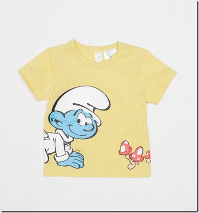 Baby Smurf Print Shirt 05 - HKD 99