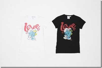 Woman Smurf Print Tee 09 - HKD 99