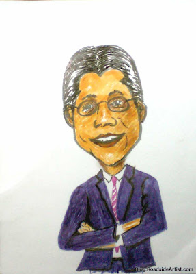  Alberto Gonzales Caricature, Former Attorney General, Full time whiner