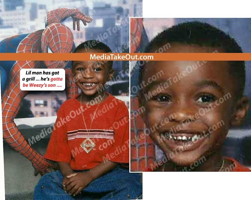 Foto dos grillz do suposto filho do Lil Wayne Foto dos grillz do suposto filho do Lil Wayne