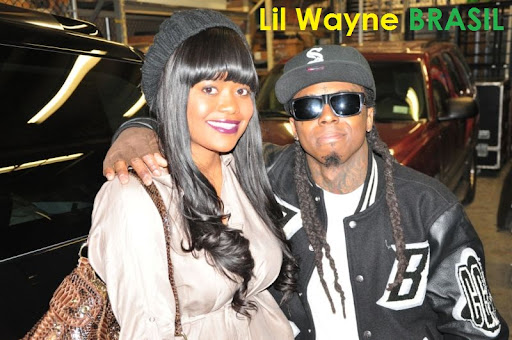 Lil Wayne 106 And Park. Foto do Lil Wayne e da Karen