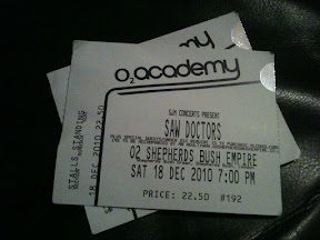 Saw Doctors - Shepherd's Bush Empire 2010 - Tickets Saw Doctors - Shepherd's Bush Empire 2010 - Tickets