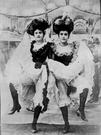 two-french-can-can-dancers