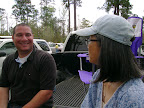 Aaron Brown and Amanda Early