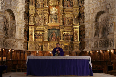 Misa en el Monasterio del Parral