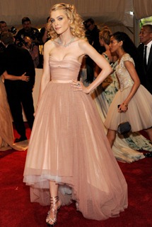 Met gala Jessica Stam Tommy Hilfiger