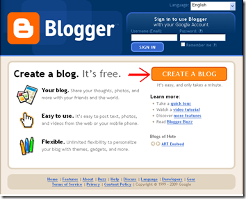 set up blogger 01