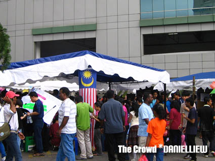 The crowd