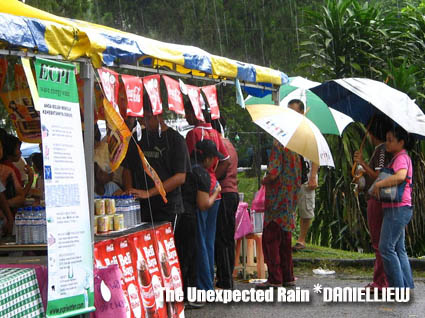 The unexpected rain