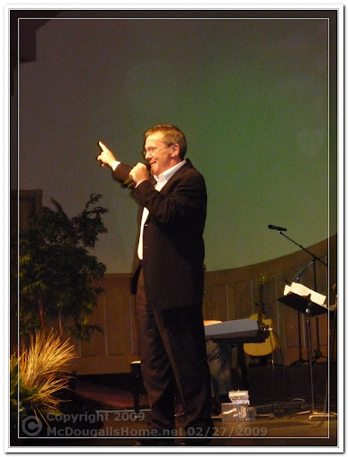 Mark Lowry at the 2009 Montana Mens Advance