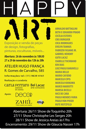 Happy Art  Convite Eletronico