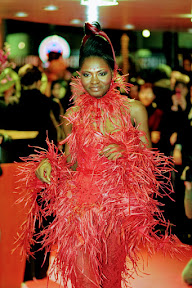 D&eacute;fil&eacute; de robe du cr&eacute;ateur Nicolas Fafiote pour l'ouverture du festival "D'un monde &agrave; l'autre"....