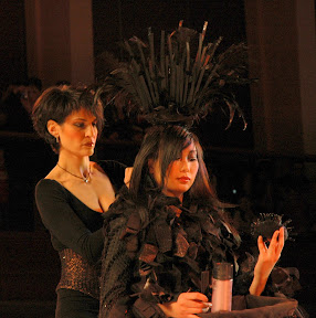 Pr&eacute;sentation de la collection coiffure Extravaganza (printemps-&eacute;t&eacute; 2008) &agrave; Evian par Christine...