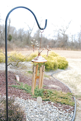 Wind chimes in my front yard