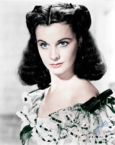 vivien leigh - coloured vivien leigh - coloured