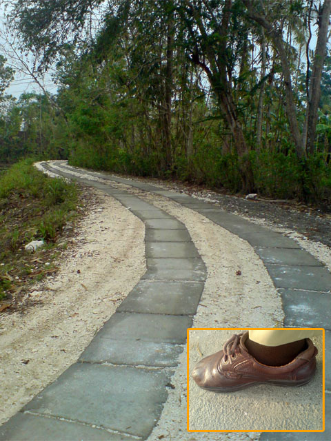 Jalan ber^Cor Blok^