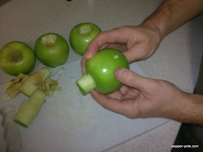 Coring the Apple Coring the Apple