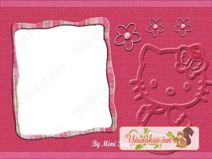 aohaiday.com - Khung h&igrave;nh Hello Kitty