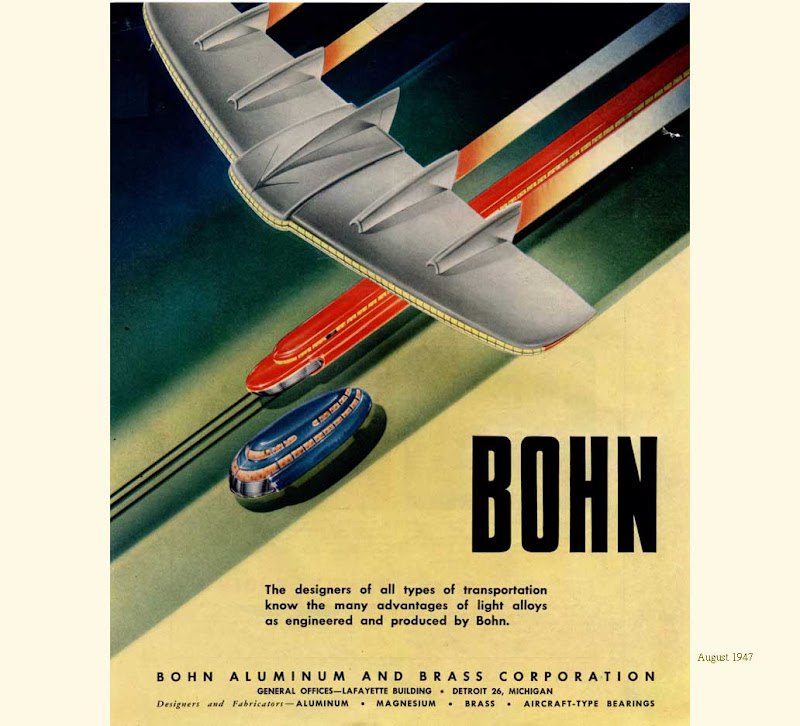 Imaging the Future, Arthur Radebaugh, Bohn Aluminium and Brass Corporation, advertisements
