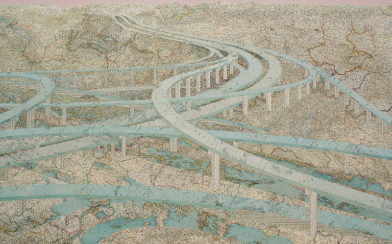 Many Rivers, Map Works by Matthew Cuscik