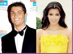 Kim Kardashian , Cristiano Ronaldo real Romance