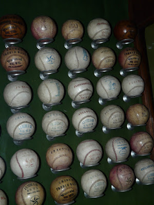 I spent 4+ hours at the Baseball Hall of Fame. It’s impossible for me to express how cool it all was. A ticket to Larsen’s perfect game. Baseball cards of Tinkers to Evers to Chance. The championship ring of every team ever (the 2003 Marlins decked out). Chills, man. Chills.