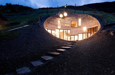 House in a Hill