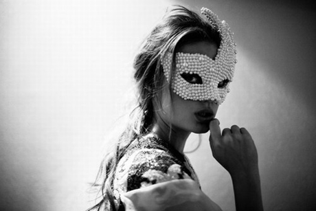 Girl in Mask