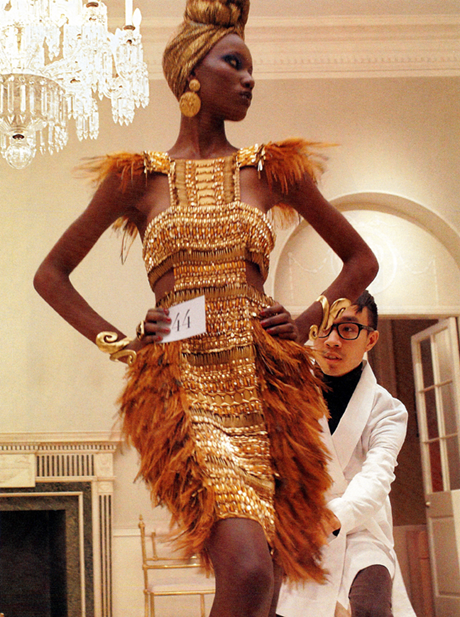 Vogue Italia January 2011 Fashion Editorial