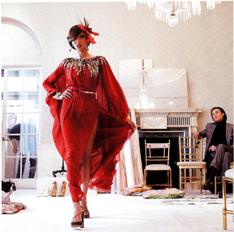 Vogue Italia January 2011 Fashion Editorial