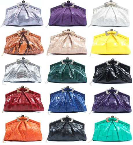 Analeena Micro Croco Clutches