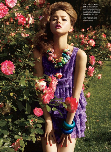 Parks and Recreation - Elle US April 2011 - 1