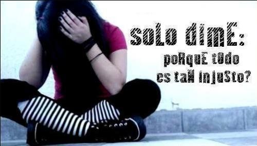 Postales con frases Emo