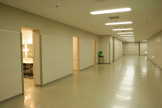ホール楽屋ロビー