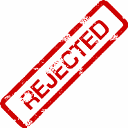 rejected rejected
