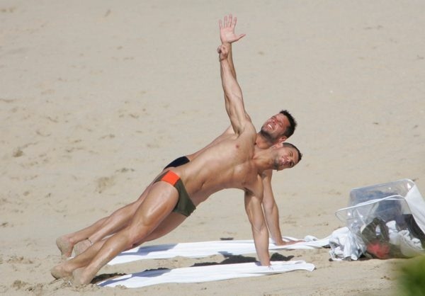 Ricky Martin e Martin Gonzalez Ricky Martin e Martin Gonzalez