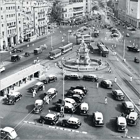 Image result for ford car taxi 1950bombay