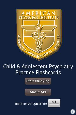 Child Psychiatry Flashcards