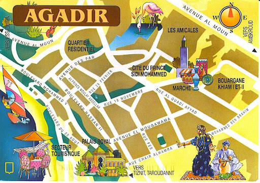 agadir map