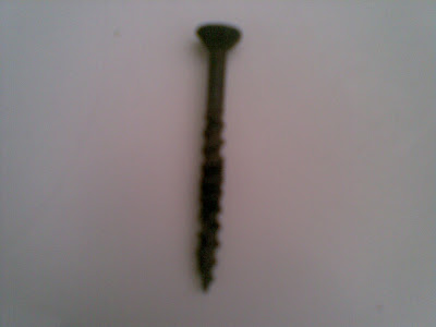 Got my first screw! 08012011