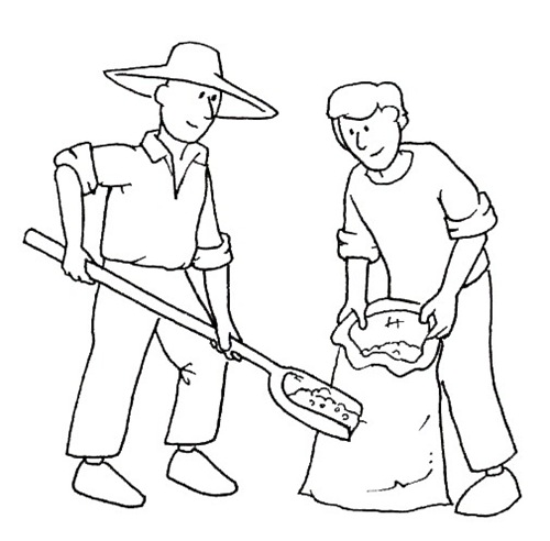 Dibujos de agricultura para colorear - Imagui Dibujos de agricultura para colorear - Imagui