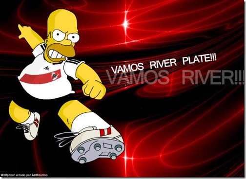 river plate Homero Simpson Futbol