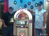 Daniel and I next to the jukebox